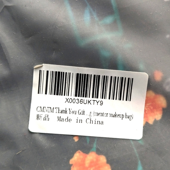 Cosmetic Mentor Makeup Bag. Black. Thank you gift. NWT. - Picture 6 of 8